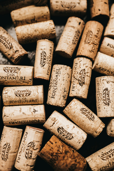 Vintage Wine Cork Collection